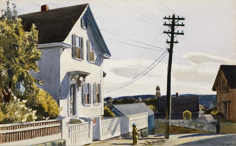 la maison d’adam Edward Hopper Peintures à l'huile